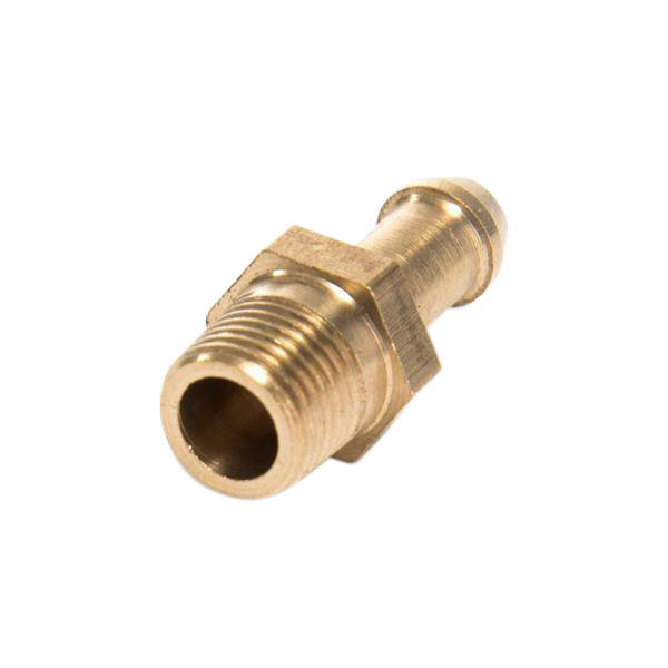 Brass Nipple 1-8 to 6mm Hose Connector - Durable & Reliable