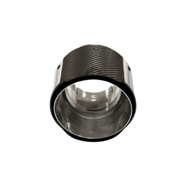 Exhaust Tip 89mm enter 76mm Carbon Gloss