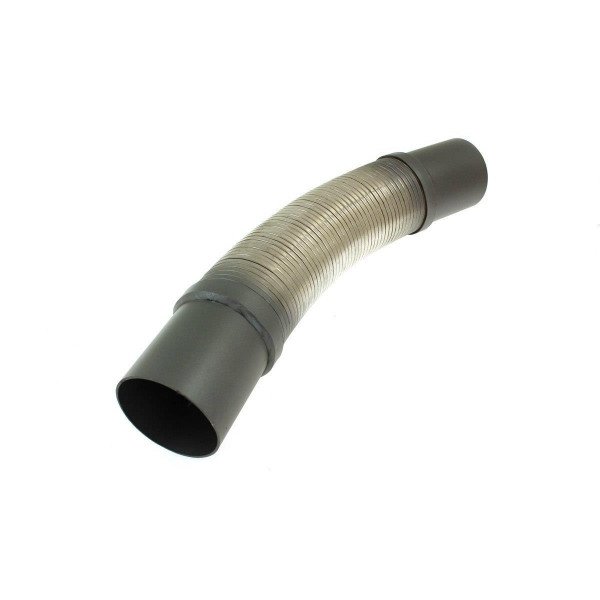 60x200mm Exhaust Flex Pipe - Durable Segmental Design