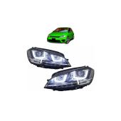 Lights Volkswagen Golf 7 Front Chrome