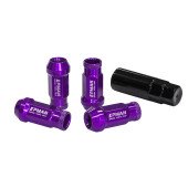 Epman JDM M12x1.25 Purple Wheel Lug Nuts - Stylish & Durable
