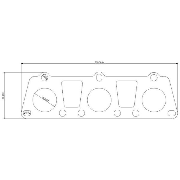 Premium Exhaust Flange for Audi S4 S5 A7 A8 B8 Models