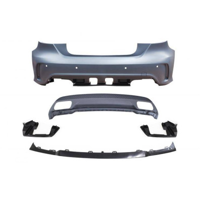 Mercedes-Benz A W176 Rear AMG Style Bumper - Sporty Upgrade