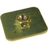 Durable Harness Mount Plate with Nut for Secure Attachment
