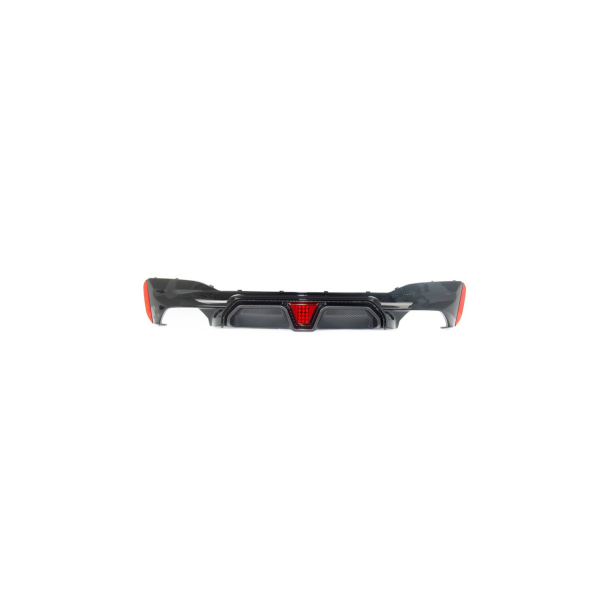 BMW 5 Series G30 F90 G31 Rear Diffuser Carbon Fiber Style