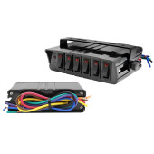 Versatile 6-Switch Control Panel for Home Automation