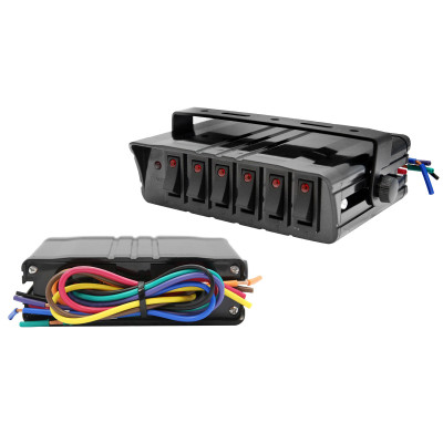 Versatile 6-Switch Control Panel for Home Automation