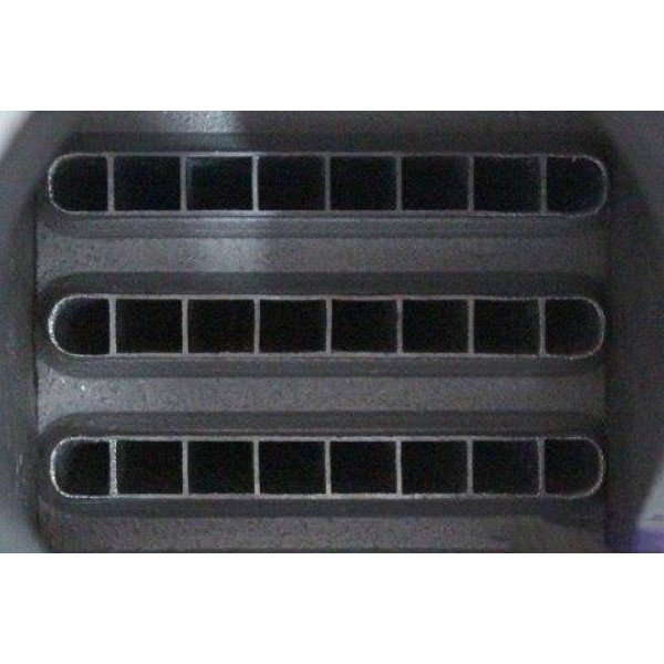 600x300x76mm Tube & Fin Intercooler - Same Side Design