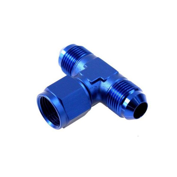 AN8 Male to Female Flare Tee Connector - High-Quality Fitting