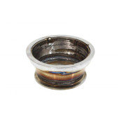"4" to 3" V-Band Reduction Flange - High-Quality Exhaust Fitting"