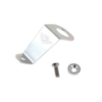 Silver Radiator Stay for JDM Civic 92-95 - Durable & Stylish