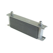 13-Row Silver Oil Cooler 260x100x50 AN10 for Enhanced Cooling