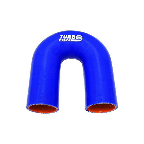 Pro Blue 70mm 180° Elbow Connector for Plumbing Projects