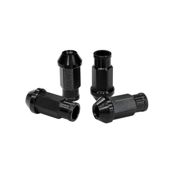 JBR 50mm M12 x1.5 Black Wheel Lug Nuts - Durable & Stylish