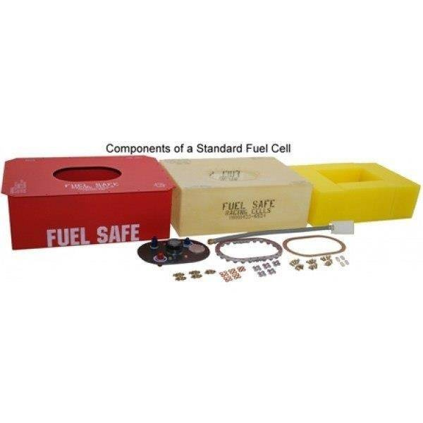 Fuel tank 45L FuelSafe FIA aluminum housing