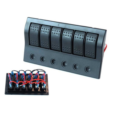 12-24V IP68 Waterproof Switch - 5A, 10A, 15A Options