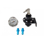 D1Spec Black Fuel Pressure Regulator for Performance Cars