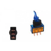 Blue LED Toggle Switch - Bright, Durable & Easy to Install
