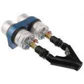 AN8 Y Block Adapter for High-Performance Fluid Routing