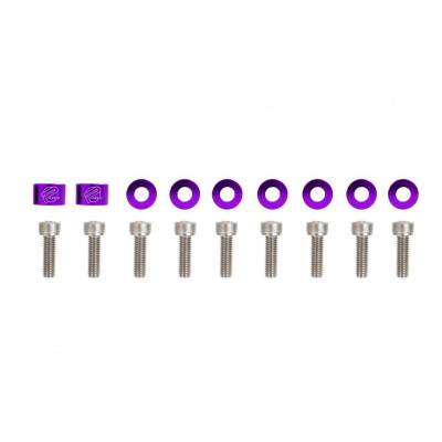 JDM Purple M8x1.25 Decorative Screws - 25mm Length
