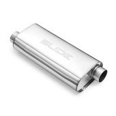 70mm 304SS Center Muffler - 550mm Length, High Performance