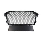 RS-Style Bright Black Grill for Audi A3 8P (2012-2015)