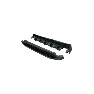 Black Alu Side Steps for Mercedes GLC X253 & Coupe C253