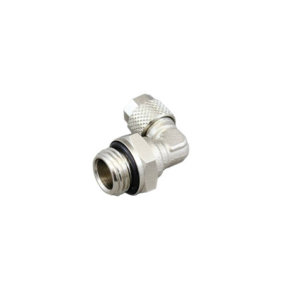 "6-4mm Brass Air Hose Fitting - 1/4" External Angle Connector"