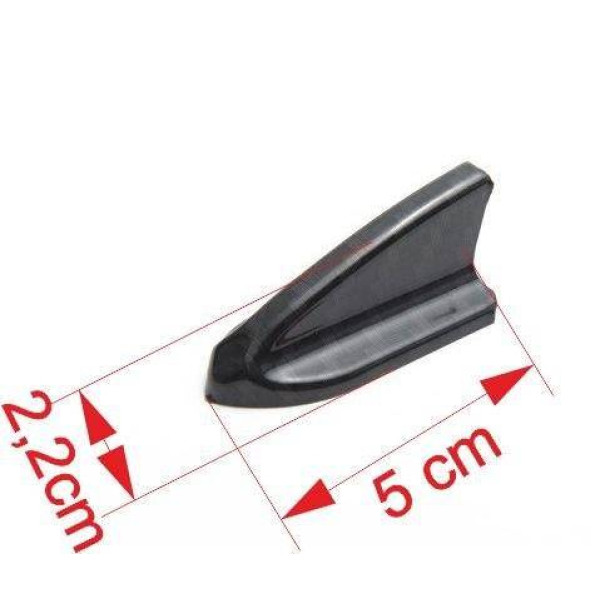 Black Shark Fin Roof Rack for Type 2 Vehicles - Sleek Design
