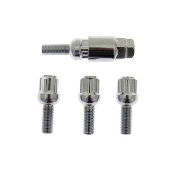 M12x1.5mm Lock Nut Kit with 28mm Ball - Secure Fastening Solution