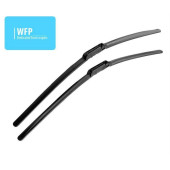 Front set dedicated silicon wiperblades Seat Altea