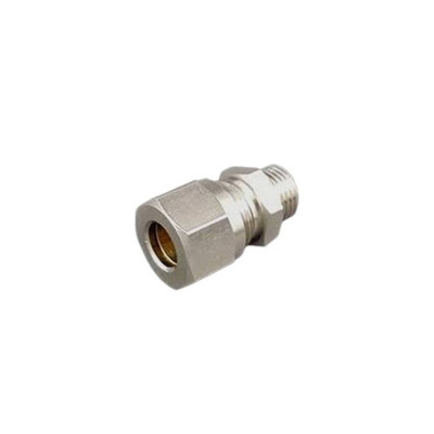 "10mm Brass Fitting - 1/4" External Hardline Connector"