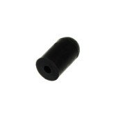 6mm Black Vacuum Cap - Durable Sealing Solution