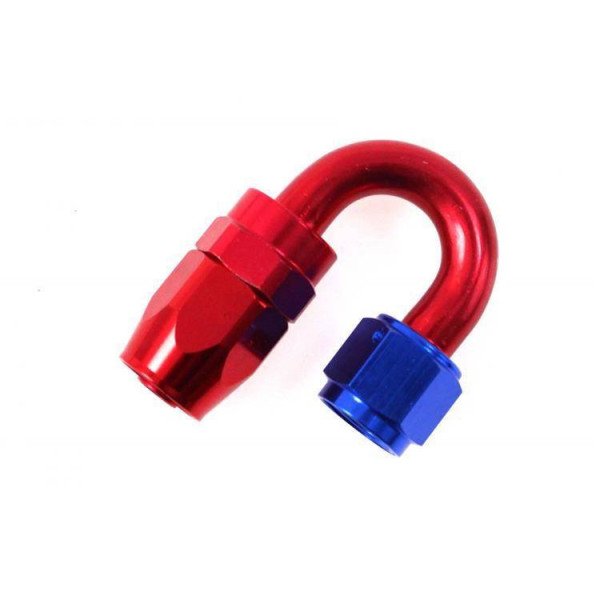 180° AN10 Reusable Swivel Hose End - High Performance Fitting