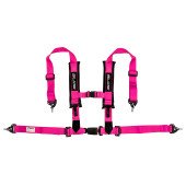Pink Racing Seat Belts Slide V2 4P 2" E4