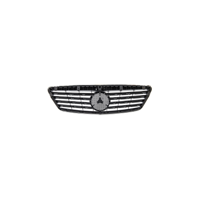 Chrome & Black Sport Grille for Mercedes S-Class W221 2005-2009