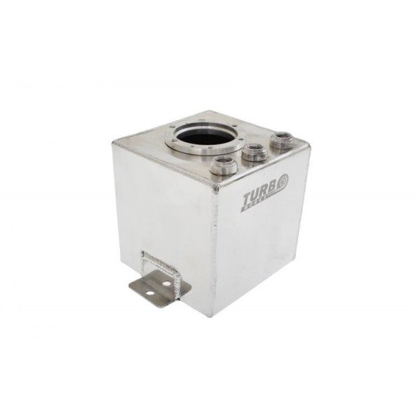 2L Silver Fuel Tank with Pump Hole - Durable & Efficient