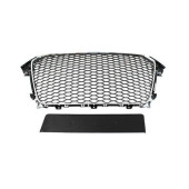 RS-Style Chrome-Black Grill for Audi A4 B8 (2012-2015)
