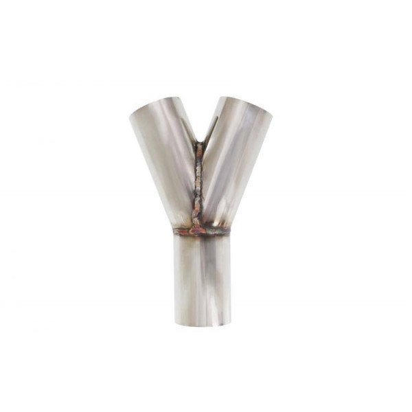 45° Exhaust Tee 42mm x 42mm 304 Stainless Steel Fitting