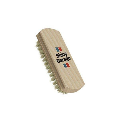 Shiny Garage Premium Leather Brush for Care & Maintenance