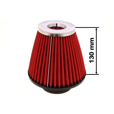 Simota Red Air Filter H:130mm DIA:80-89mm JAU-X02109-05