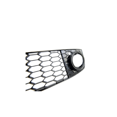 Gloss Black Fog Light Covers for Audi A4 B8 - Custom Fit