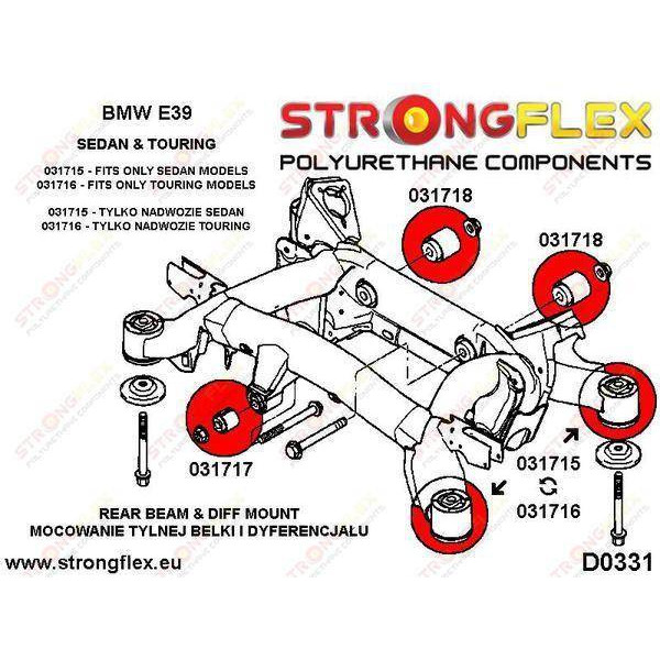 Rear diff mount - rear bush SPORT