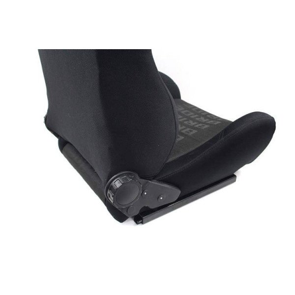DRAGO Bride Velvet Black Racing Seat - Premium Comfort & Style
