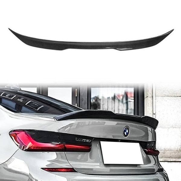BMW 3 Series G20 G28 Carbon Fiber Spoiler Lip Upgrade