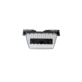 Stylish Audi TT 8J Grill in Silver Matt & Gloss Black Finish