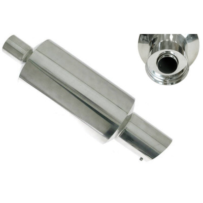 105mm Inlet Rear Muffler - 63.5mm Exhaust Upgrade