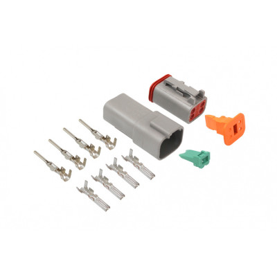 4-Pin Waterproof Connector for Reliable Outdoor Connections