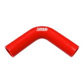 90° Red Elbow Connector - 70mm XL Size for Plumbing
