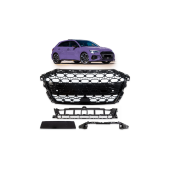 Gloss Black Grill for Audi A3 8Y - Stylish Upgrade